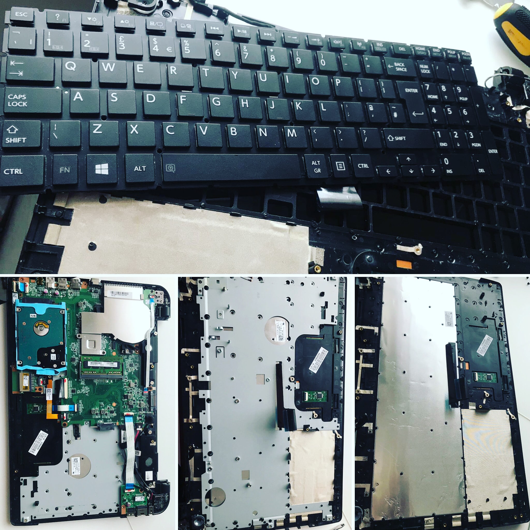 Laptop Chiclet Keyboard Replacement